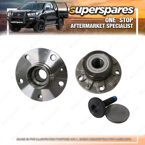 Superspares Rear Wheel Hub With Abs for Volkswagen Golf MK5 07/04-09/08