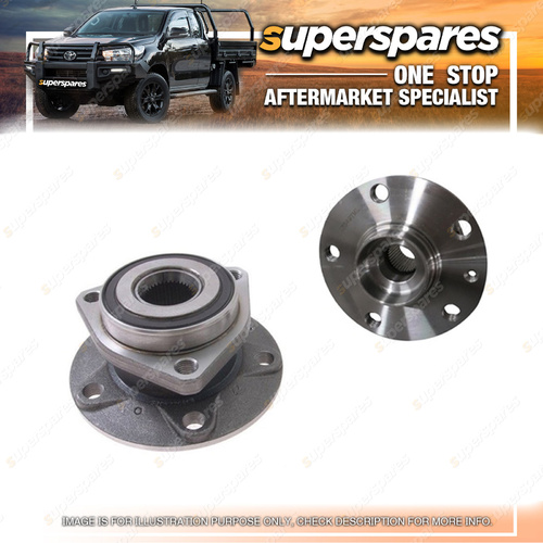 Superspares Front Wheel Hub With Abs for Volkswagen Golf MK7 07/2013-Onwards