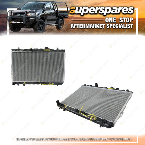 Superspares Radiator AutoMatic for Hyundai Tiburon Ute 03/2002 - 01/2007