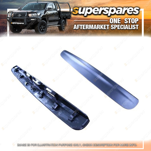 Tail Gate Garnish Black for Nissan Dualis J10 Without Camera Smart Key Hole