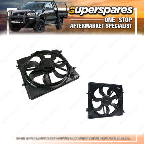 Superspares Radiator Fan for Nissan Qashqai J11 R9M 1.6DT 06/2014 - ON