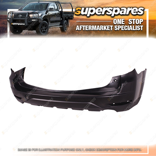 Rear Bumper Bar Cover for Subaru Forester SH 01/2008-12/2012 Without Sensor Hole