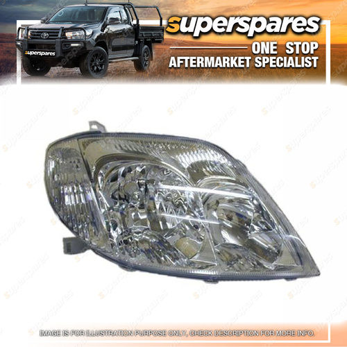 Right Hand Side Head Light for Toyota Corolla ZZE122 Series 2 Sedan 2004 - 2007