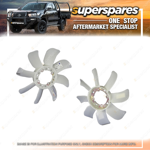 Engine Fan Blade for Toyota Land Cruiser 80 Series 4.5L Inline 6 Petrol- 1FZFE