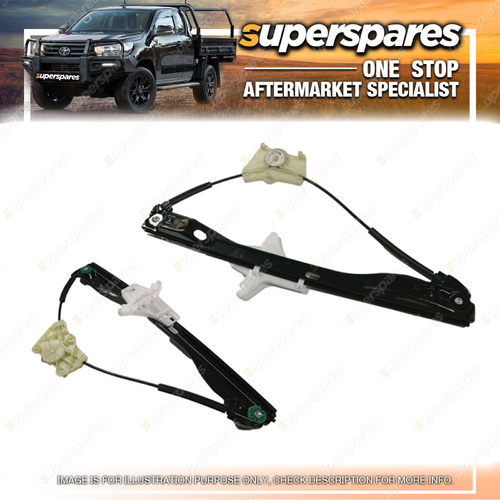 Superspares Left Hand Side Front Window Regulator for Volkswagen Amarok 2H