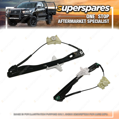 Front RH Window Regulator for Volkswagen Amarok 2H 01/12-ON Without Motor Panel