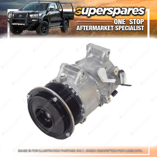 Superspares A/C Compressor for Toyota Camry CV40 2AZ 2.4L Pulley Dia 114MM 7PK