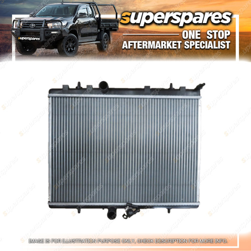 Superspares Auto/Manual Radiator for Citroen C4 B7 2.2 Diesel 10/2011 - 2015