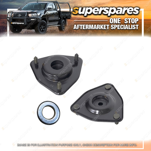 Superspares Front Strut Mount for Dodge Caliber PM With Bearing 08/2007-2012