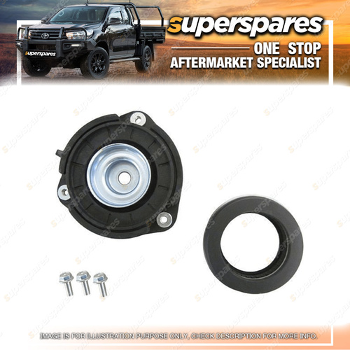 Superspares Front Strut Mount for Volkswagen Caddy 2K With Bearing 2005-2015