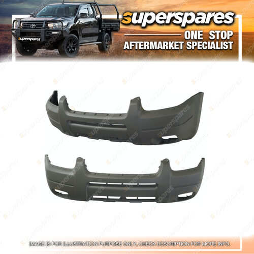 Superspares Front Bumper Bar Cover for Ford Escape ZA ZB 03/2001-05/2006