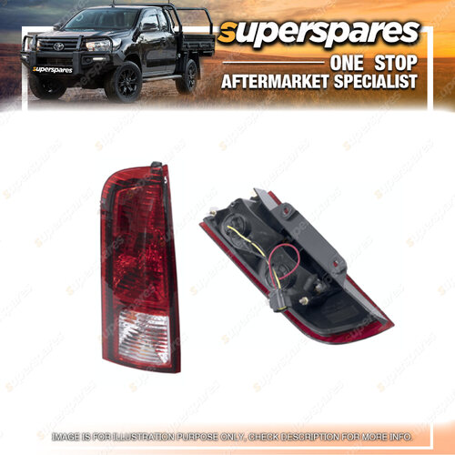 Superspares Tail Light Upper Left for Great Wall X240 CC 10/2009-03/2011