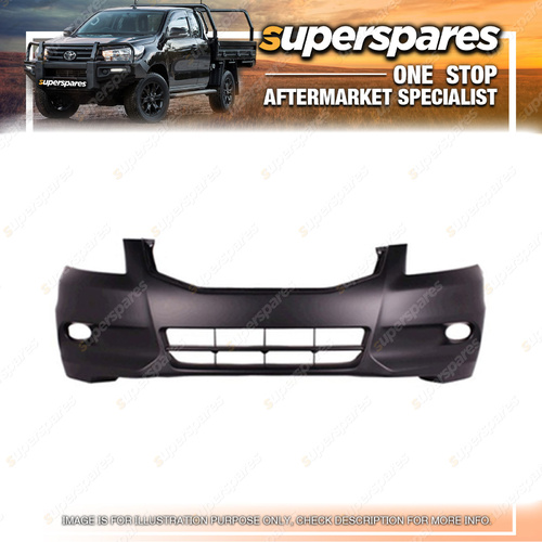 Superspares Front Bumper Bar Cover for Honda Accord CP Series 2 07/2011-05/2013