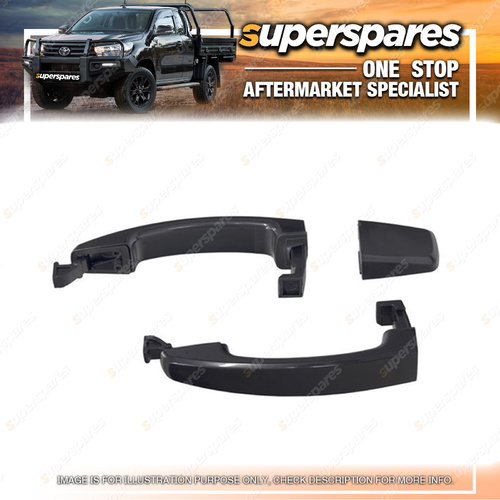 Superspares Rear Door Handle Left Hand Side for Holden Barina TK 2006-2012