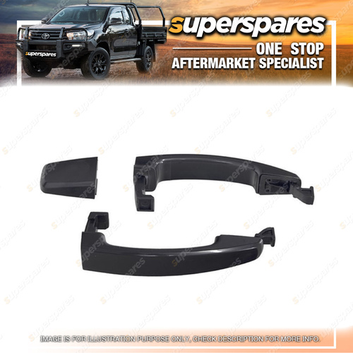 Superspares Rear Door Handle Rightt Hand Side for Holden Barina TK 2006-2012