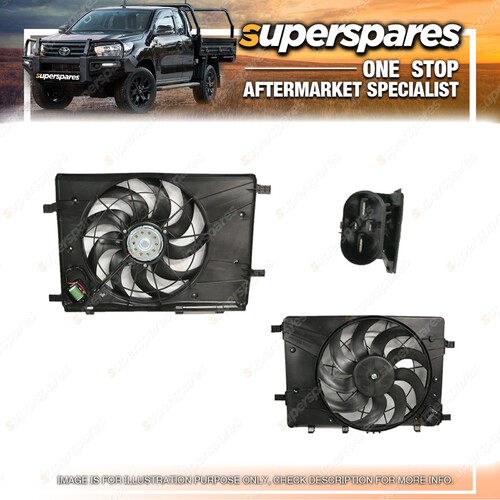 Superspares Radiator Fan for Holden Cruze JG 1.8L Petrol 05/2009-02/2011