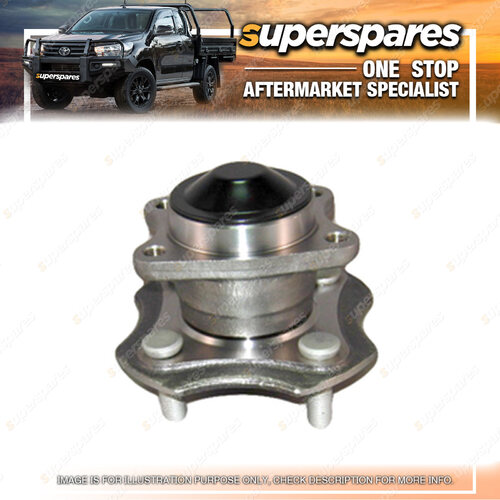 Superspares Rear Wheel Hub for Toyota Echo NCP10R NCP11R NCP12R NCP13R