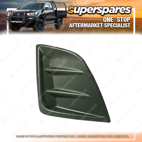 Superspares Fog Light Cover Right Hand Side for Isuzu D-Max 11/2016-On wards