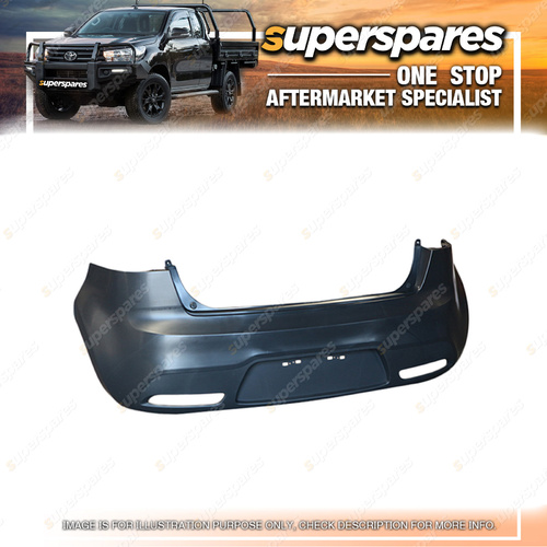 Superspares Rear Bumper Bar Cover for Kia Rio UB 10/2011-On wards Brand New