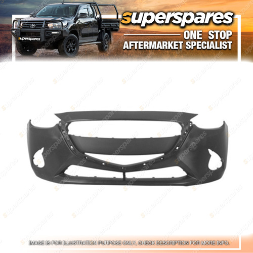 Superspares Front Bumper Bar Cover for Mazda 2 DL 09/2014-On wards