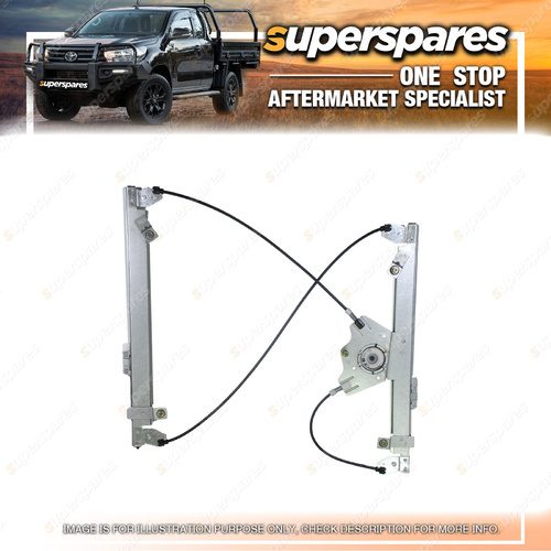 Superspares Front Window Regulator Right Hand Side for Mazda BT50 UP UR 2011-On