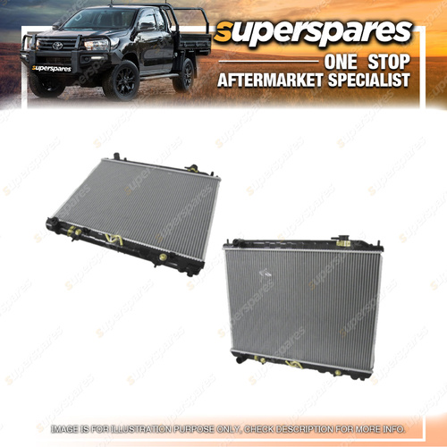 Superspares Radiator for Nissan Elgrand E50 1997-2002 Automatic Brand New