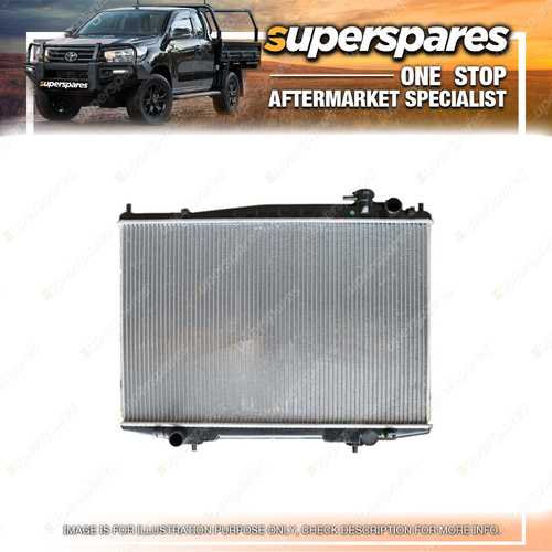 Superspares Radiator for Nissan Navara D22 3.2 Litre 04/1997- 10/2001