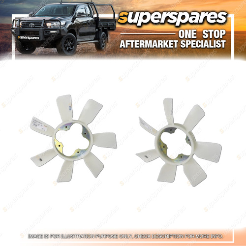 Superspares Engine Fan Blade for Nissan Pathfinder R51 07/2005-On wards