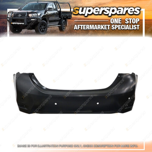 Superspares Rear Bumper Bar Cover for Toyota Corolla ZRE172 2013-2016