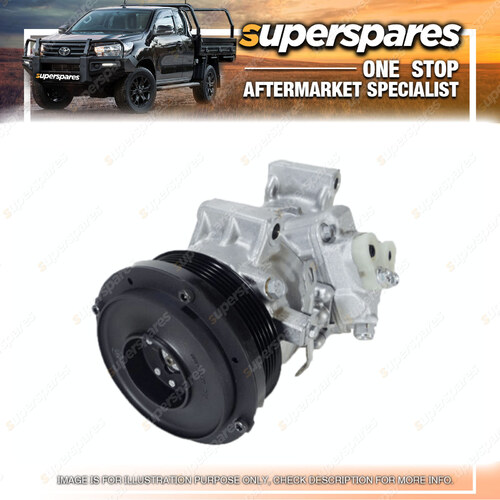 Superspares A/C Compressor for Toyota Corolla ZZE152 6SEU14C 2007-2012