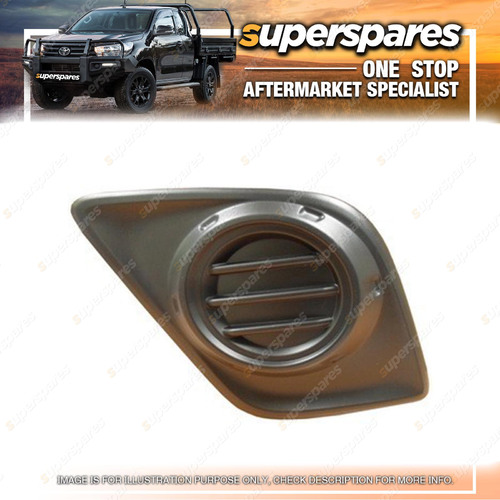 Superspares Fog Light Cover Left Hand Side for Toyota Hilux TGN GUN 2018-ON