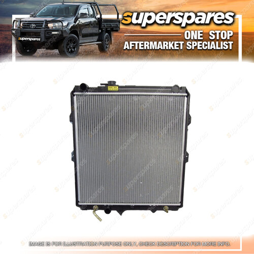 Superspares Radiator for Toyota Hilux VZN16 Series 3.4L V6 Petrol 5VZFE