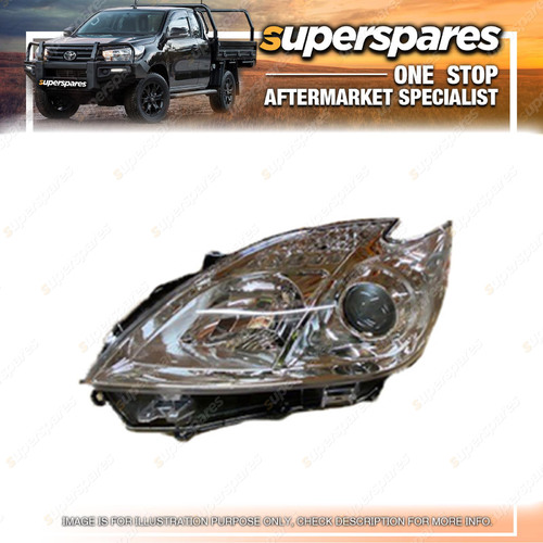 Headlight Halogen Full Chromed Left Hand Side for Toyota Prius ZVW30 Series 2