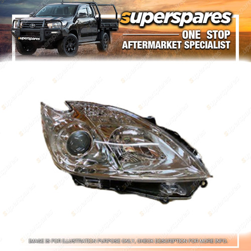 Headlight Halogen Full Chromed Right Hand Side for Toyota Prius ZVW30 Series 2