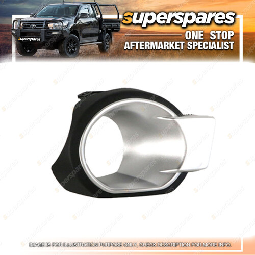 Superspares Fog Light Cover Left Hand Side for Ford Ranger PX MK1 with Hole