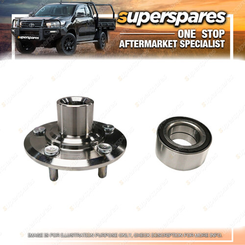 Superspares Front Wheel Hub for Honda CR-V RE 2007-2012 with Bearing