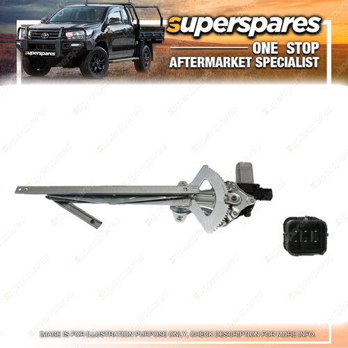 Superspares Front Window Regulator Right Hand Side for Isuzu D-Max TFS 2012-On