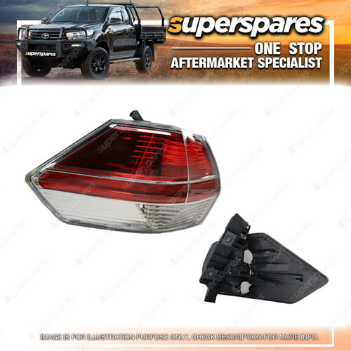 Superspares Tail Light Outer Left Hand Side for Nissan X-Trail T32 2014-2017