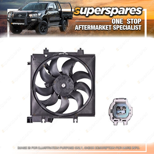 Superspares Radiator Fan for Subaru Impreza GJ GP GEN 4 2.5L EJ25 2011-On