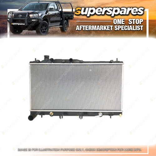 Superspares Radiator for Subaru Outback BR BS GEN 5 3.0L 2014-2019