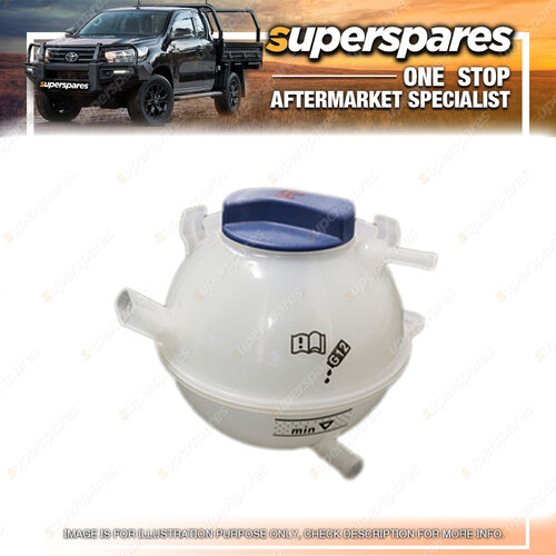 1 piece Superspares Overflow Bottle for Skoda Octavia 1Z 2009-2013