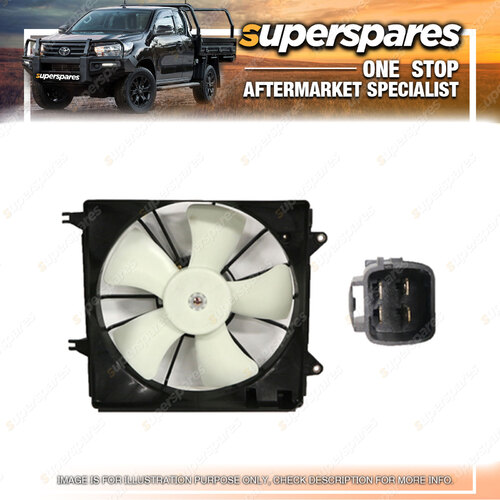 Superspares Radiator Fan for Suzuki SX4 GYA GYB GYC 2007-2014 4Pin Auto