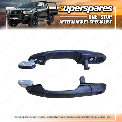 Superspares Front Door Handle Outer Left Hand Side for Hyundai Tucson JM 04-10