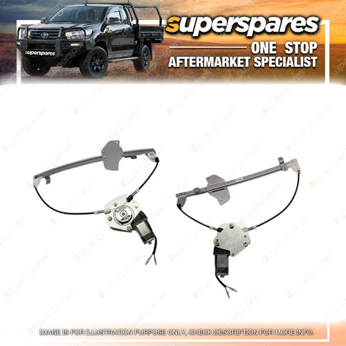 Superspares Front Left Window Regulator for Kia Rio UB 09/2011-11/2016