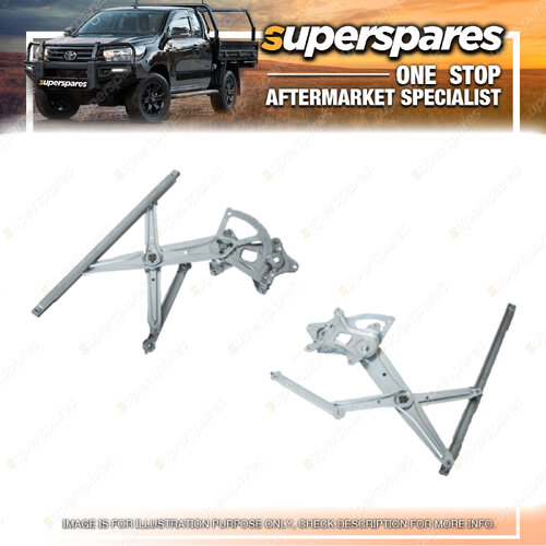 Superspares Left Window Regulator for Toyota Corolla Zre152 05/2007-12/2012