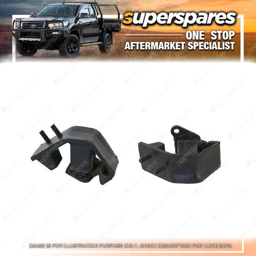 Rear Engine Mount RH & LH for Subaru Liberty BC BF 2.2L Petrol EJ22 10/89-10/98