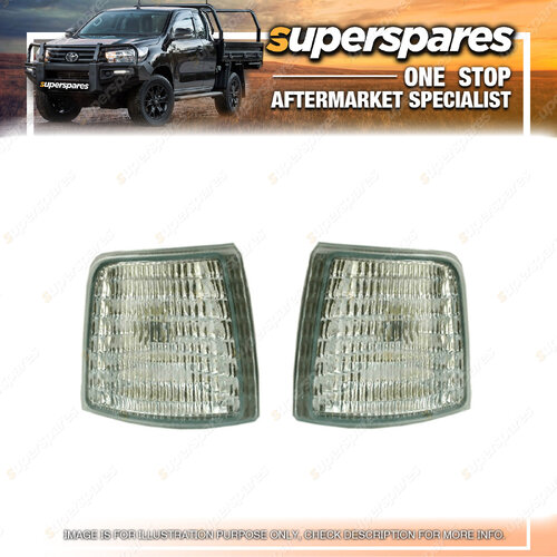 Pair of Right & Left Side Corner Light for Ford F150 Bronco 1992 - 1998