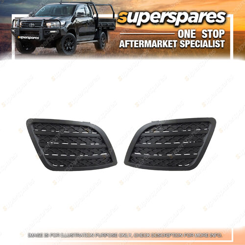 Right & Left Fog Light Cover for Ford Fiesta WQ 01/2006 - 12/2008