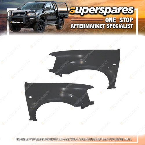 RH LH Guard for Ford Ranger PJ With Light & Flare Hole With Light & Flare Holes