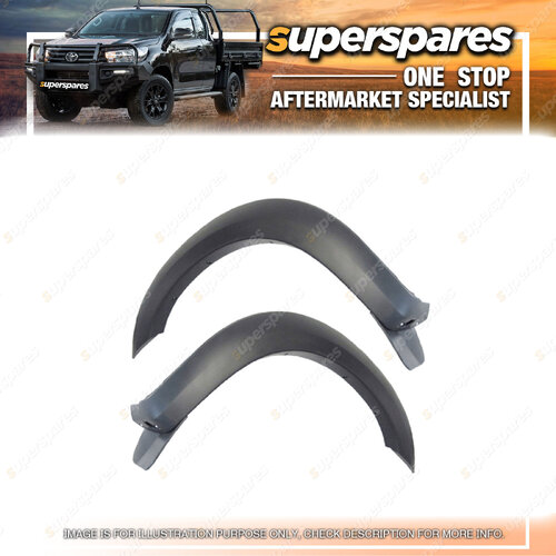 Pair of Guard Flare Right & Left Side for Ford Ranger PK 06/2009 - On